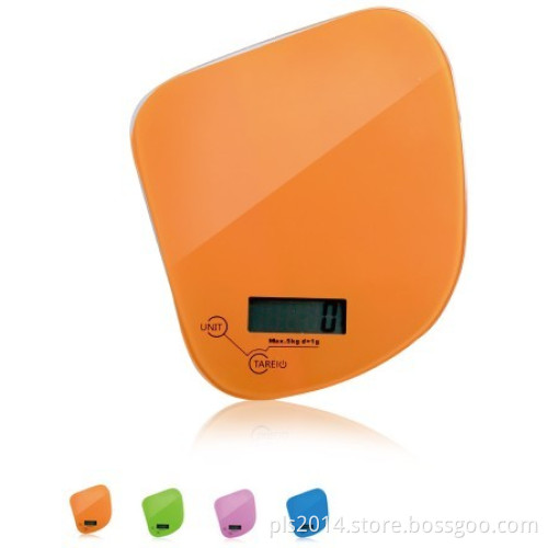 5kg New Electronic Kitchen Scale with Tempered Glass
